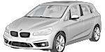 BMW F45 P2166 Fault Code